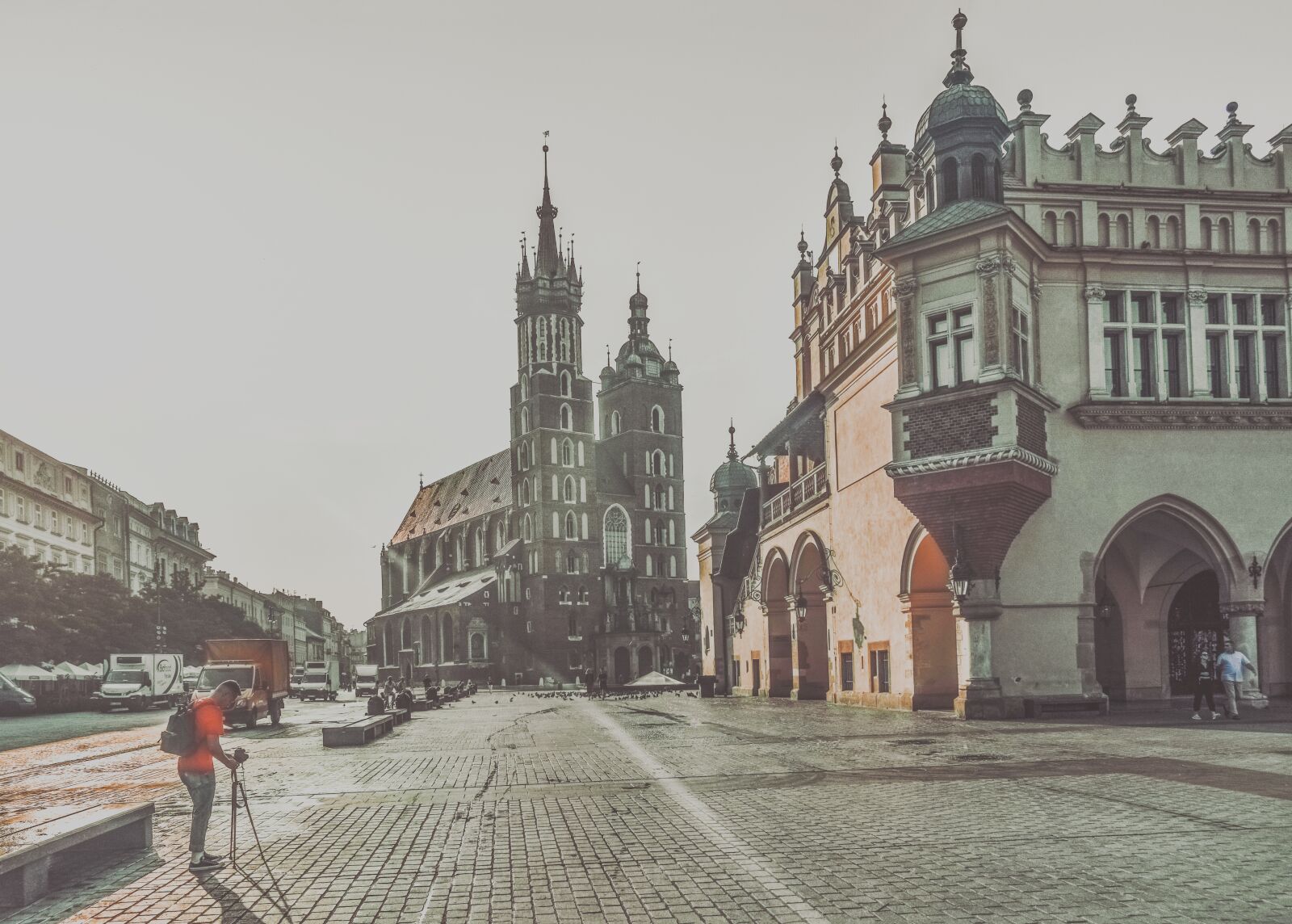 Nikon D3300 sample photo. Krakow, town, square photography
