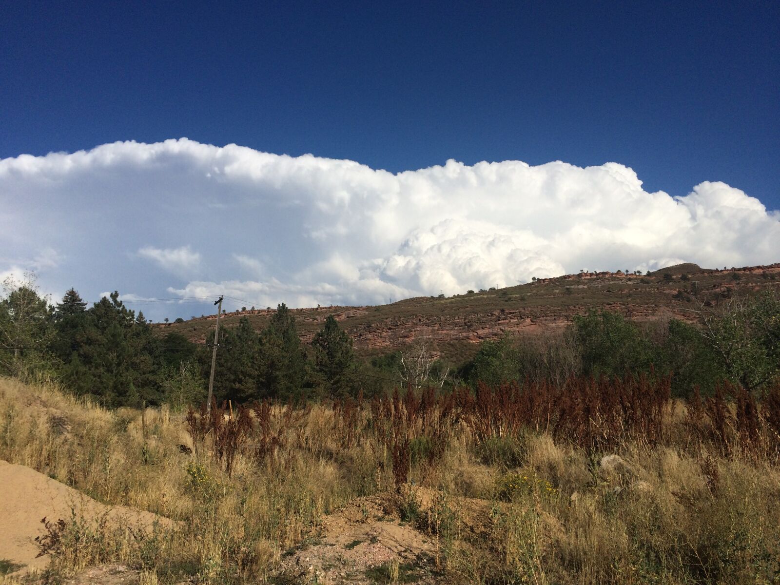 iPhone 5s back camera 4.15mm f/2.2 sample photo. Blue, sky, cloud photography