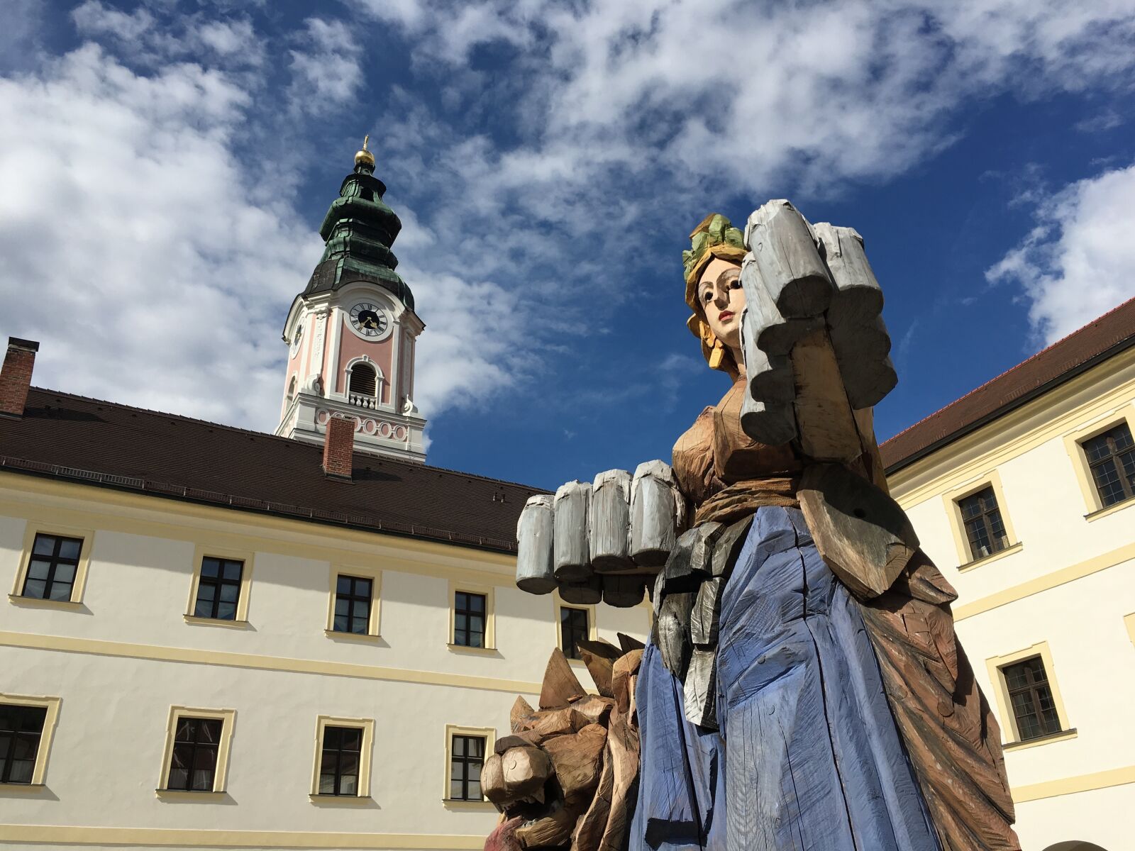 Apple iPhone 6s sample photo. Aldersbach, monastery, brewery photography
