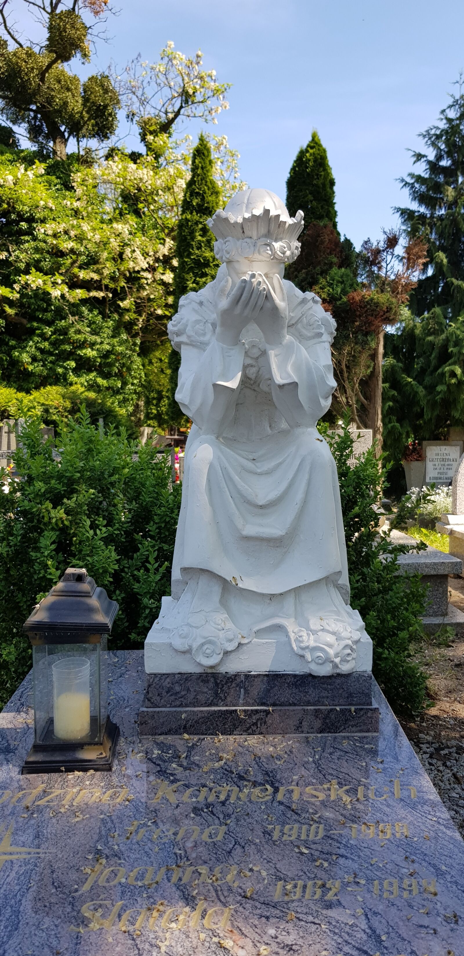 Samsung Galaxy S8 sample photo. Angel, cemetery, i feel photography