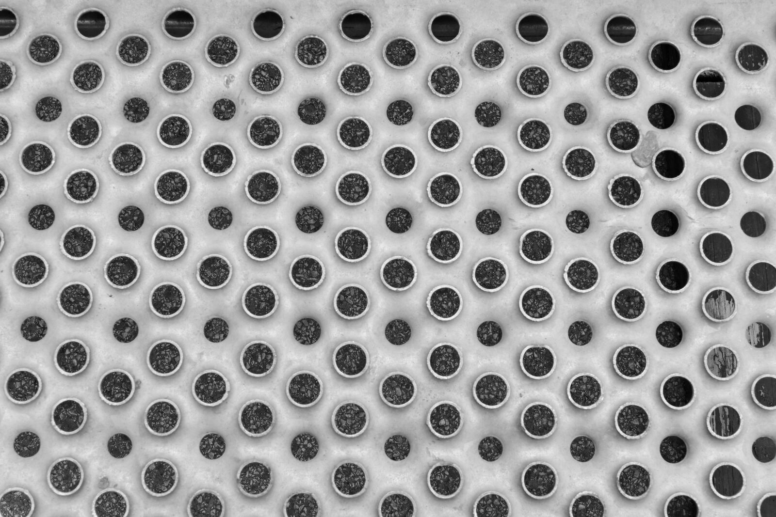 Nikon D5500 sample photo. Hole, stainless steel, chrome photography