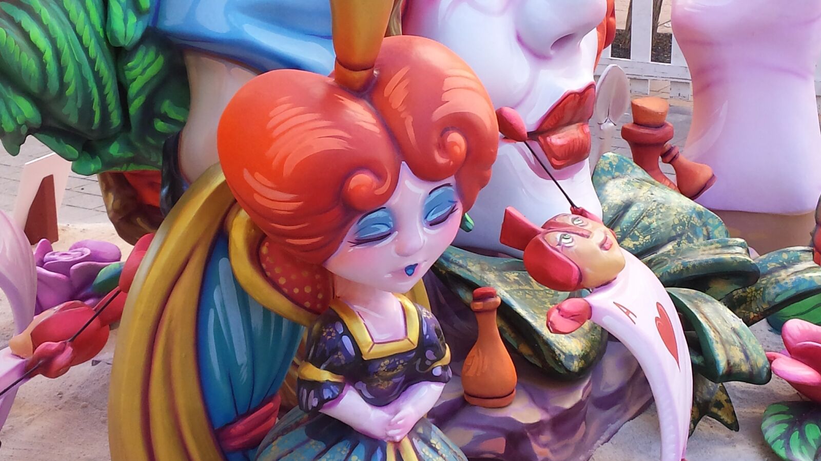 Samsung Galaxy S4 sample photo. Fallas, benidorm, dolls photography