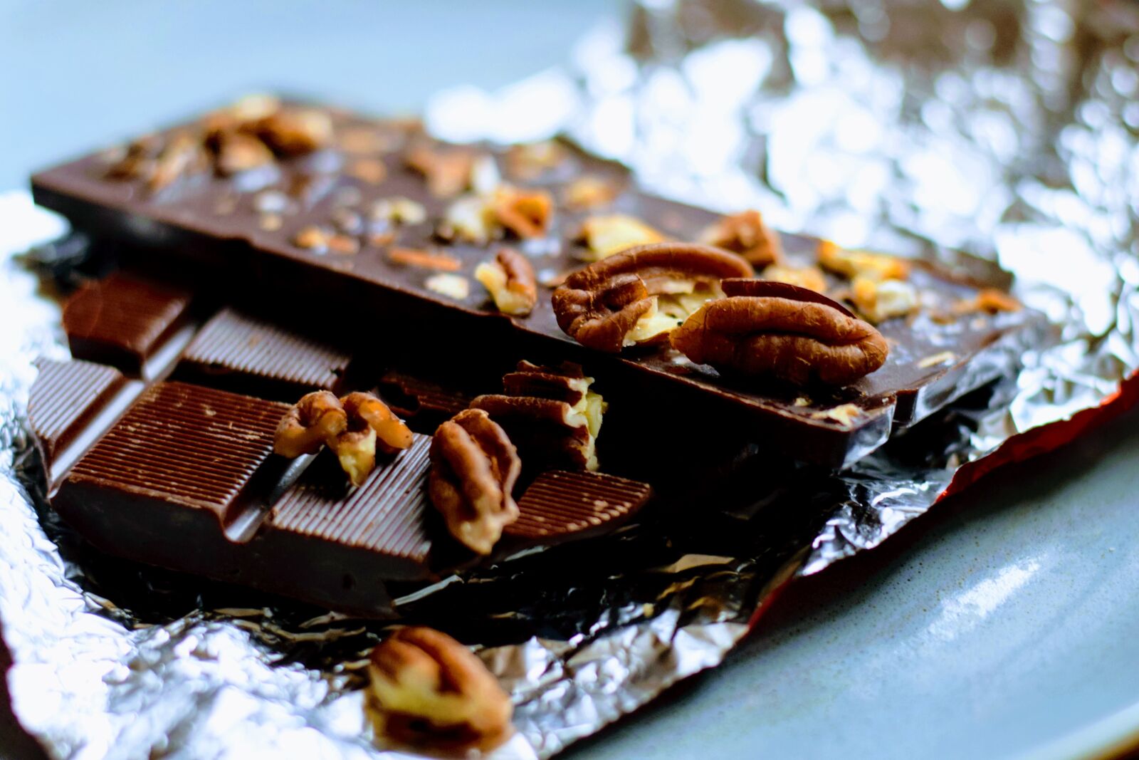 Nikon D3300 sample photo. Chocolate, raw chocolate, vegan photography