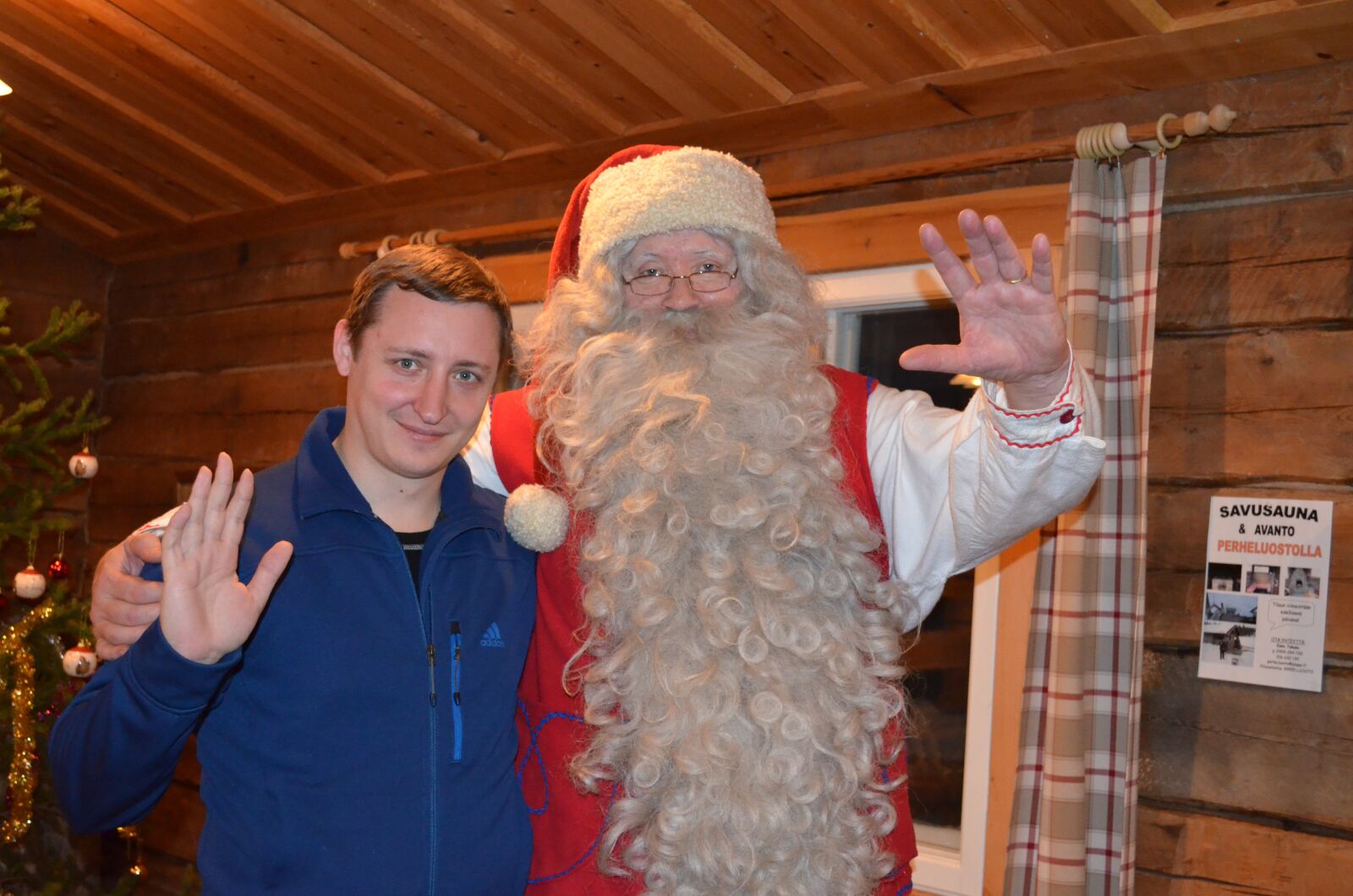 Nikon D5100 sample photo. Santa claus, finland, family photography