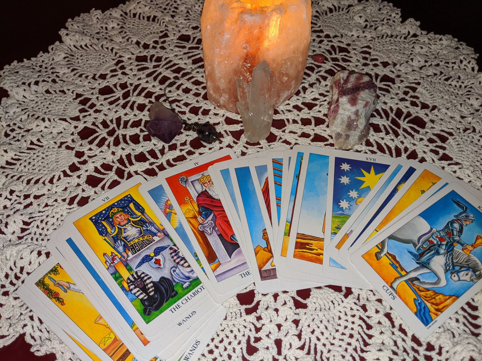 Google Pixel 3a XL sample photo. Tarot cards, metaphysical, enlightenment photography