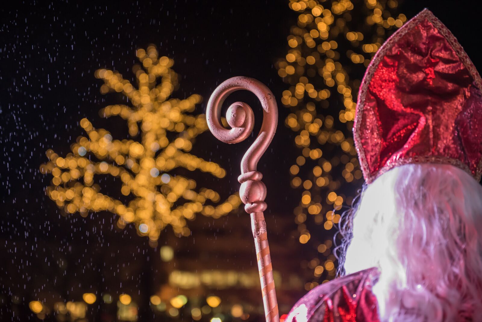 Nikon D750 sample photo. Mikuláš, advent, lights photography