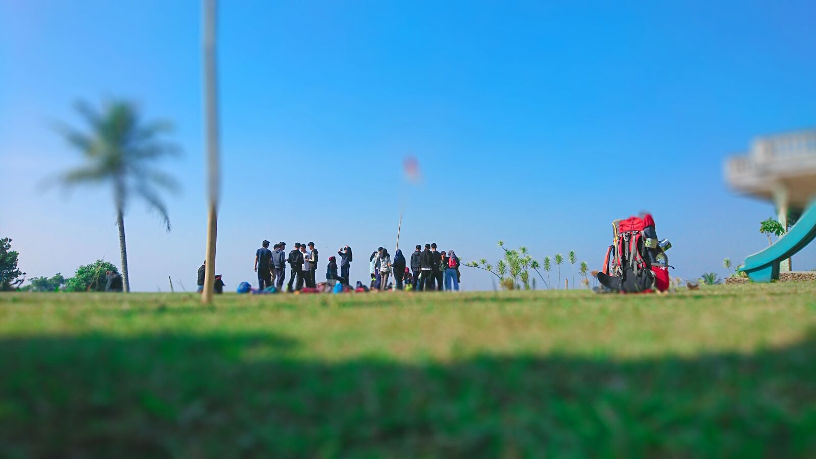 Sony Xperia XZ sample photo. Mountain, blue, blue sky photography