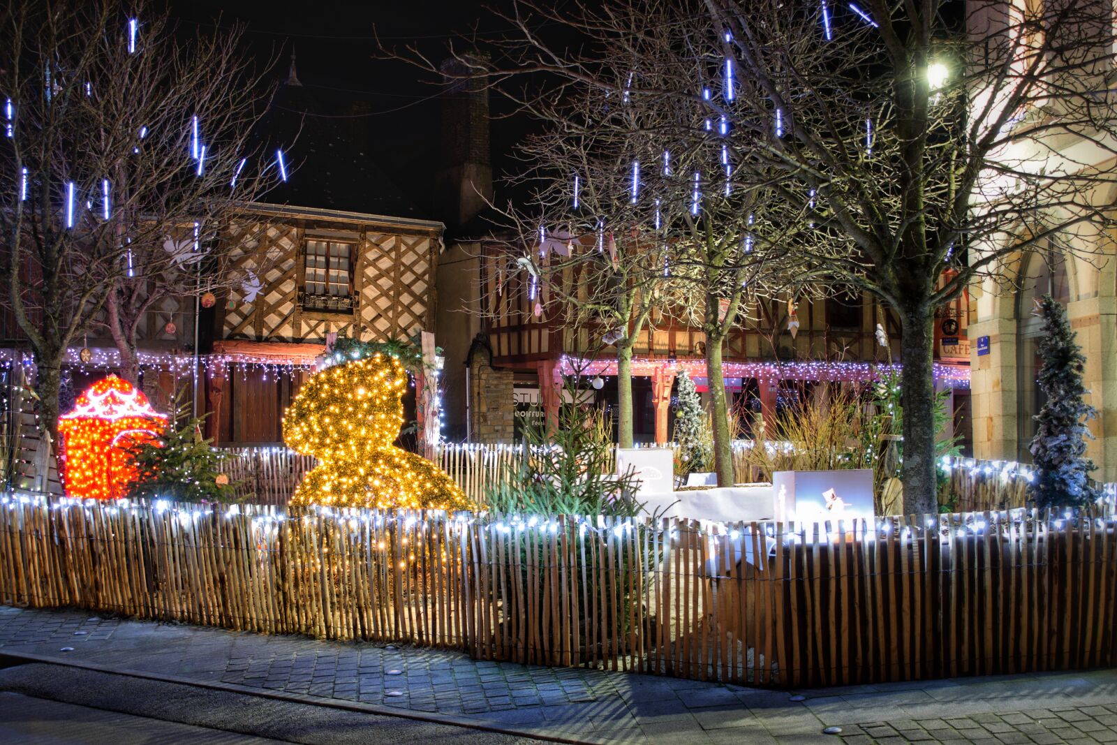 Nikon D3300 sample photo. Christmas lights, fairy lights photography