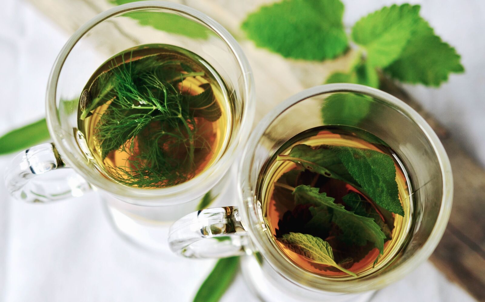 Nikon D5100 sample photo. Mint, water, glass, tea photography