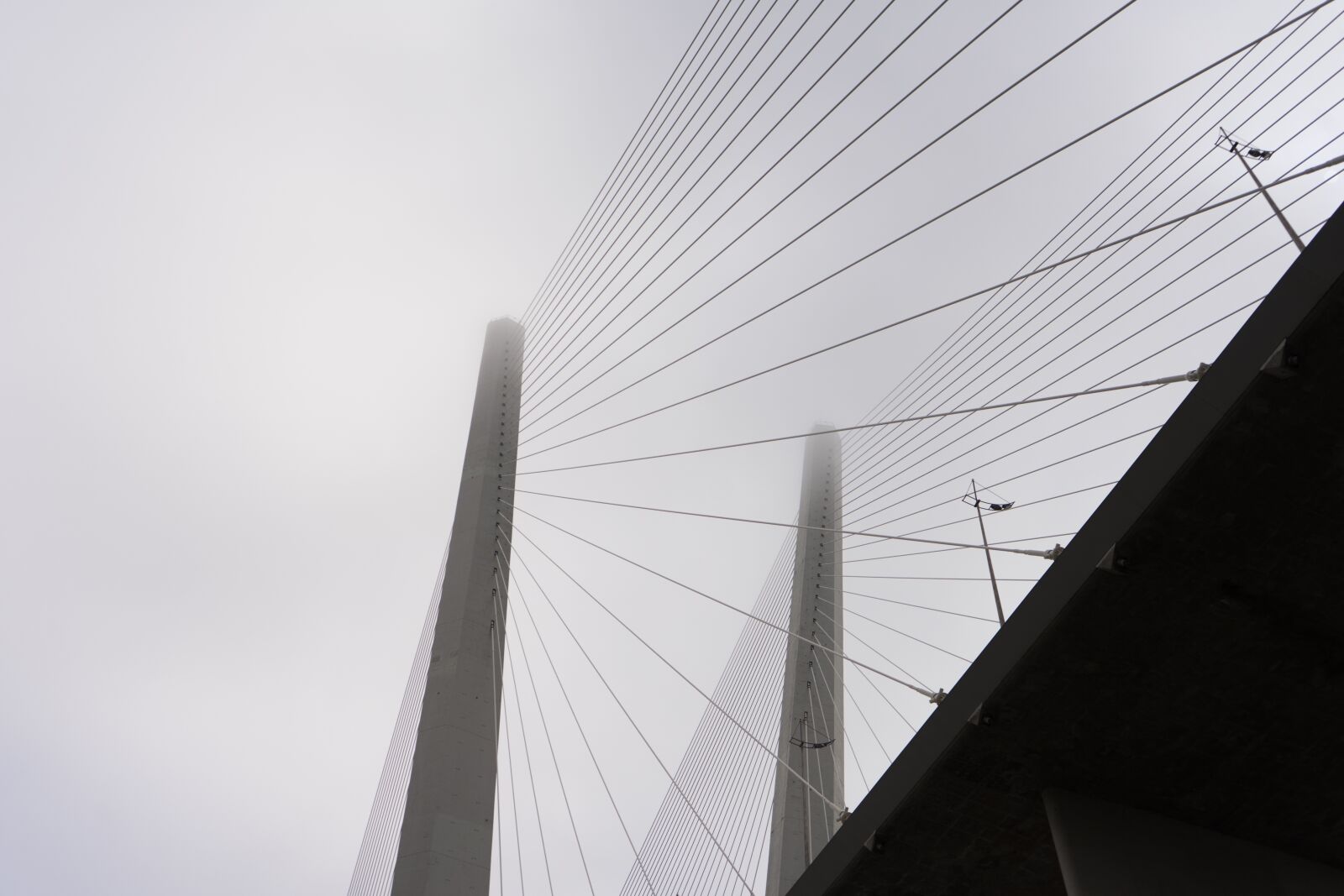 Sony a7 II + Sony FE 28-70mm F3.5-5.6 OSS sample photo. Bridge, cable-stayed bridge, pillar photography