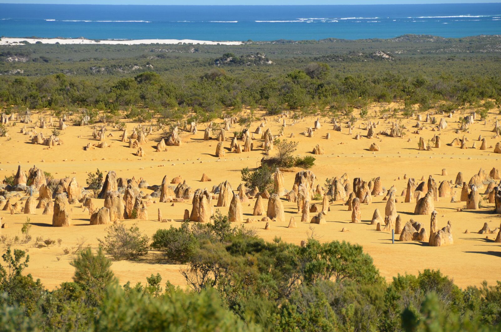 Nikon D5100 sample photo. Pinnacles, limestone, nambung national photography