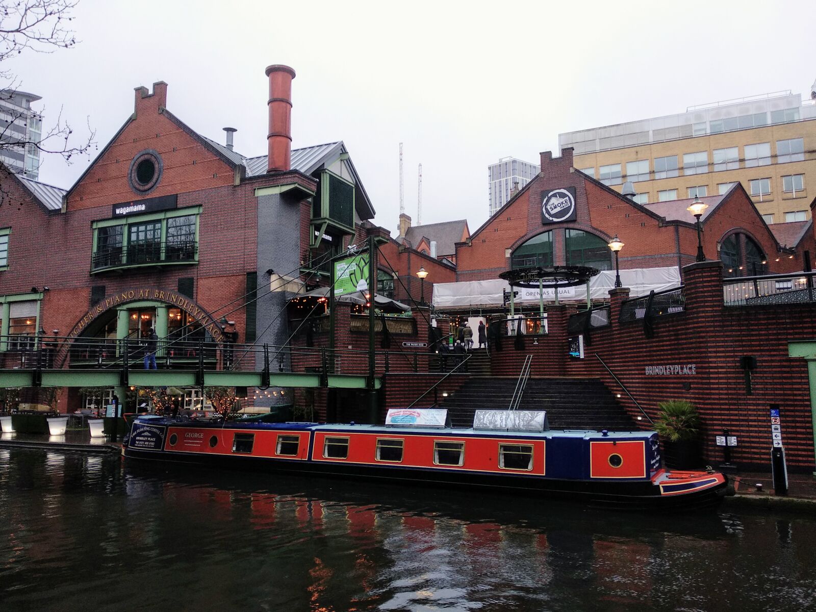 Xiaomi Mi A1 sample photo. Birmingham, channel, the barge photography