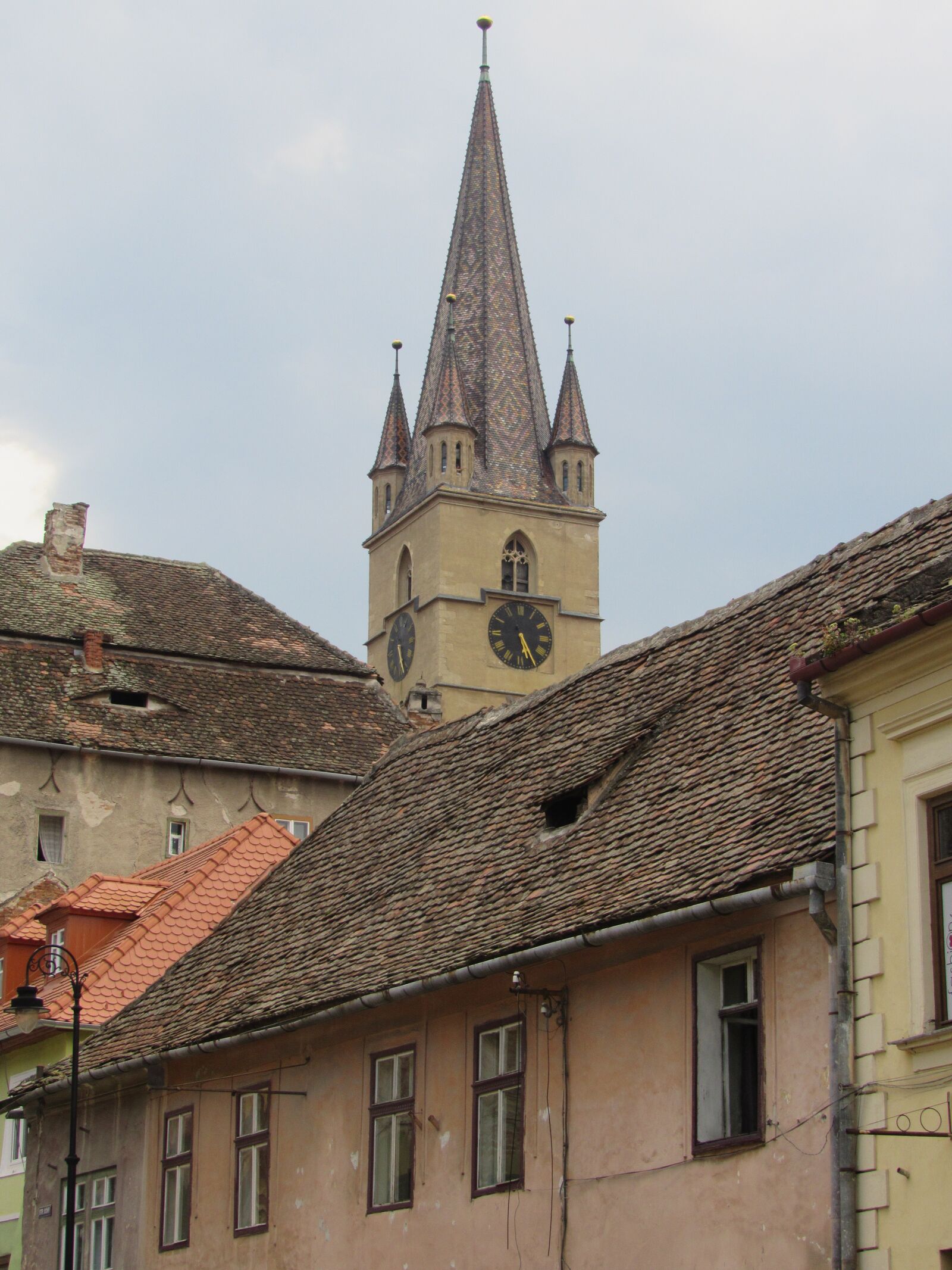 Canon PowerShot SX530 HS sample photo. Sibiu, transylvania, roofs photography