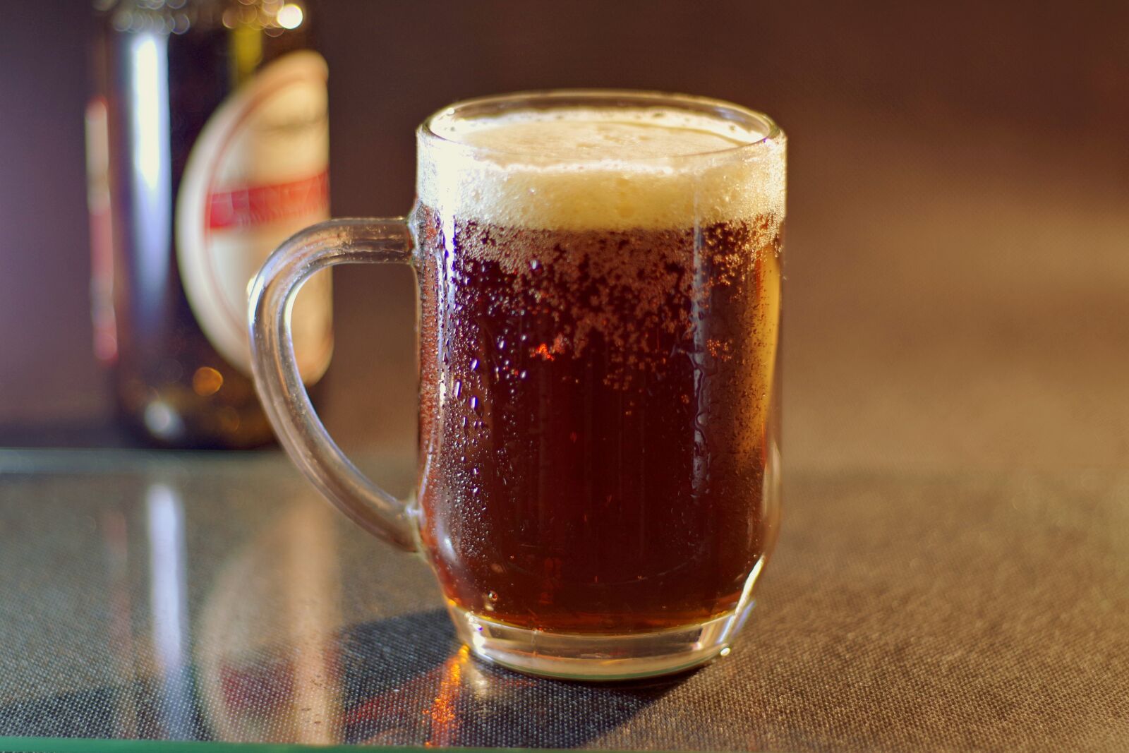 Pentax K-S2 sample photo. Beer, dark, a pint photography