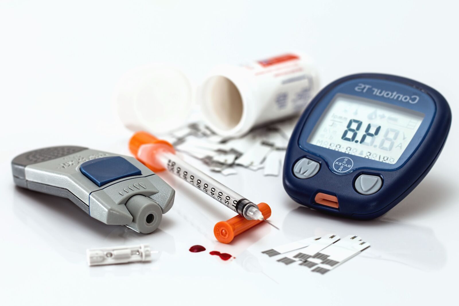 Canon EOS 70D sample photo. Blood sugar meter, device photography