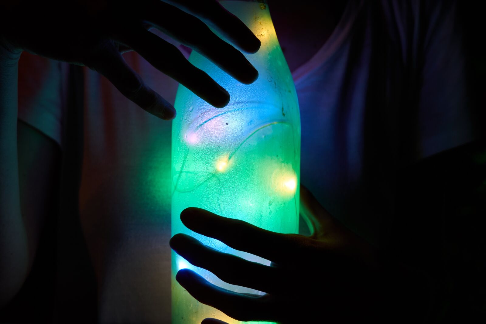 Sony a7R II sample photo. Bottle, light, abstract photography