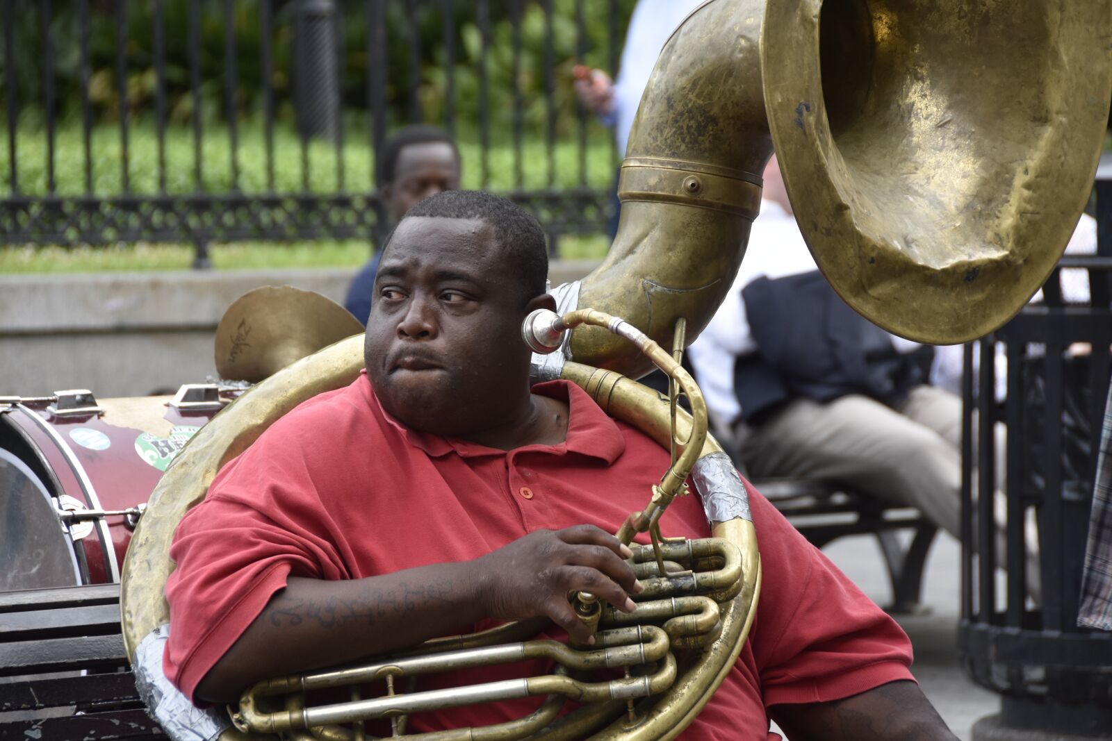 Nikon D7200 sample photo. Jazz, player, new orleans photography