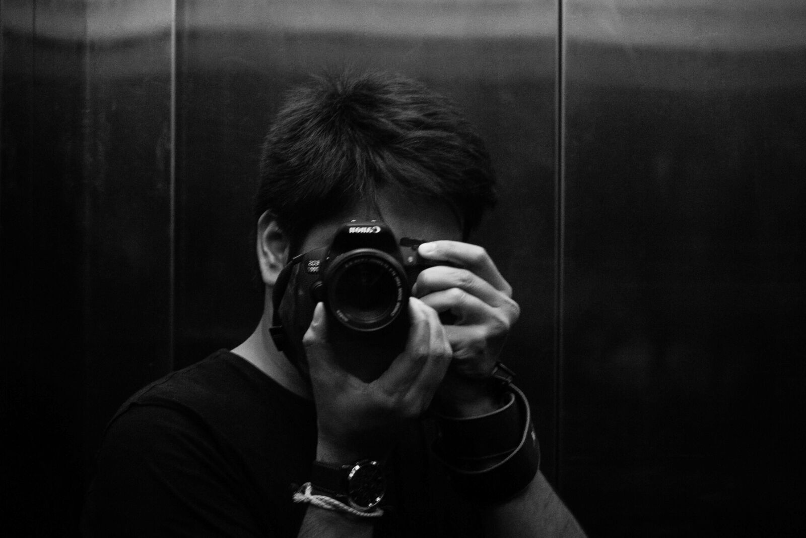 Canon EOS 700D (EOS Rebel T5i / EOS Kiss X7i) sample photo. Black, black, white, black photography