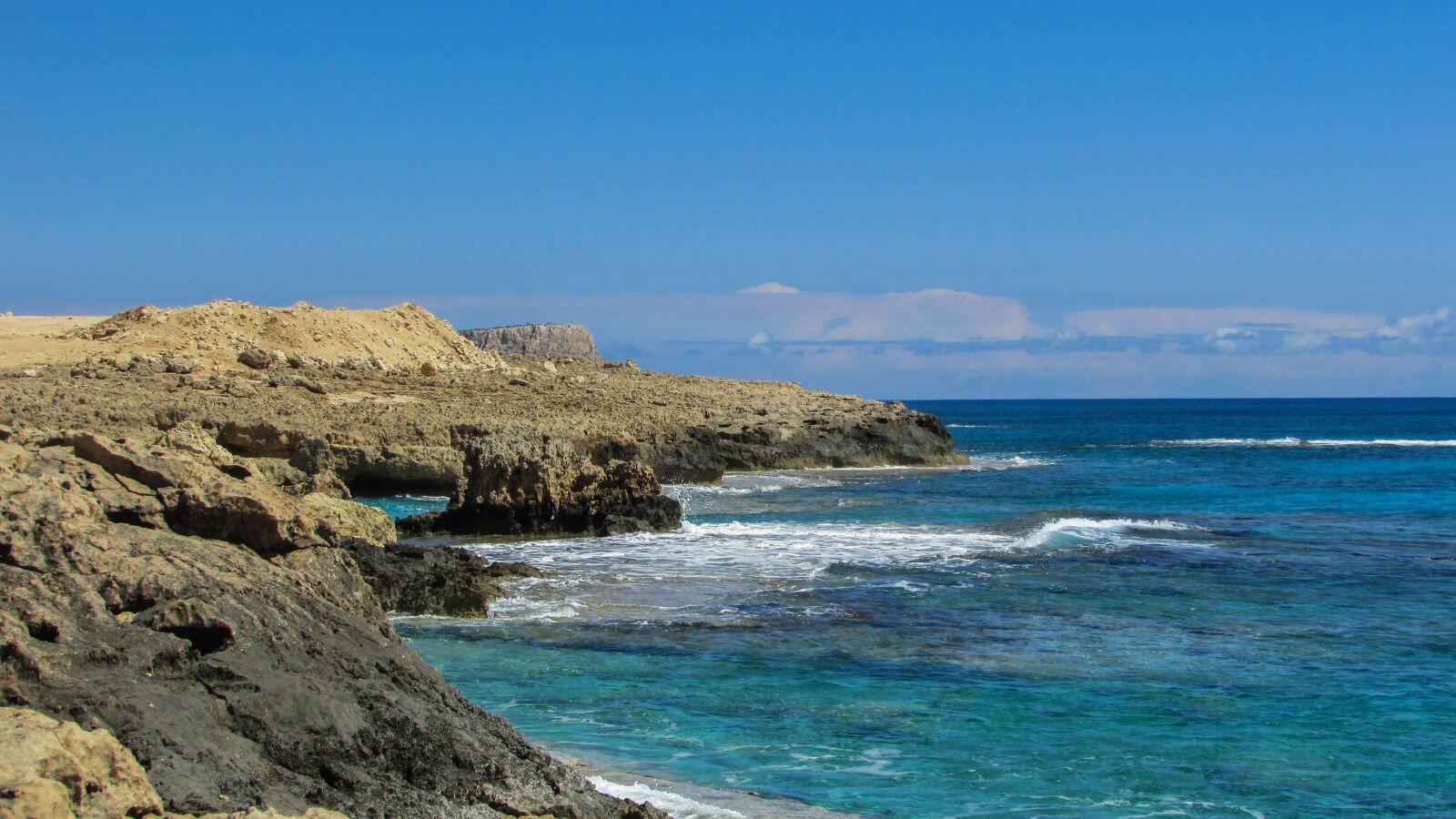 Canon PowerShot SX400 IS sample photo. Cyprus, cavo greko, rocky photography