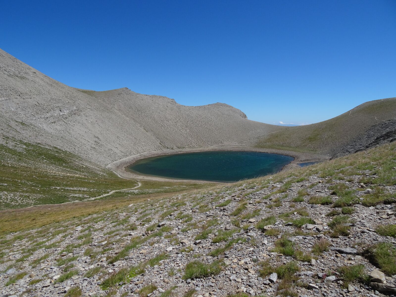 Sony DSC-HX50 sample photo. Lake garet, pass cayolle photography
