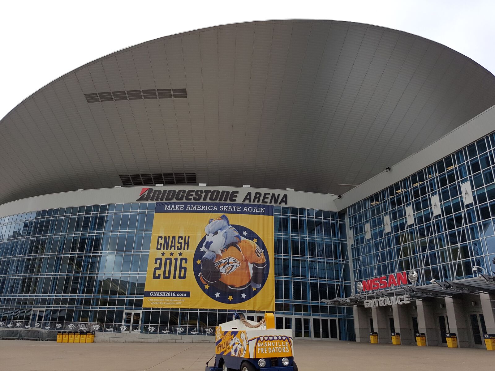 Samsung Galaxy S7 Edge sample photo. Nashville, predator, bridgestone arena photography