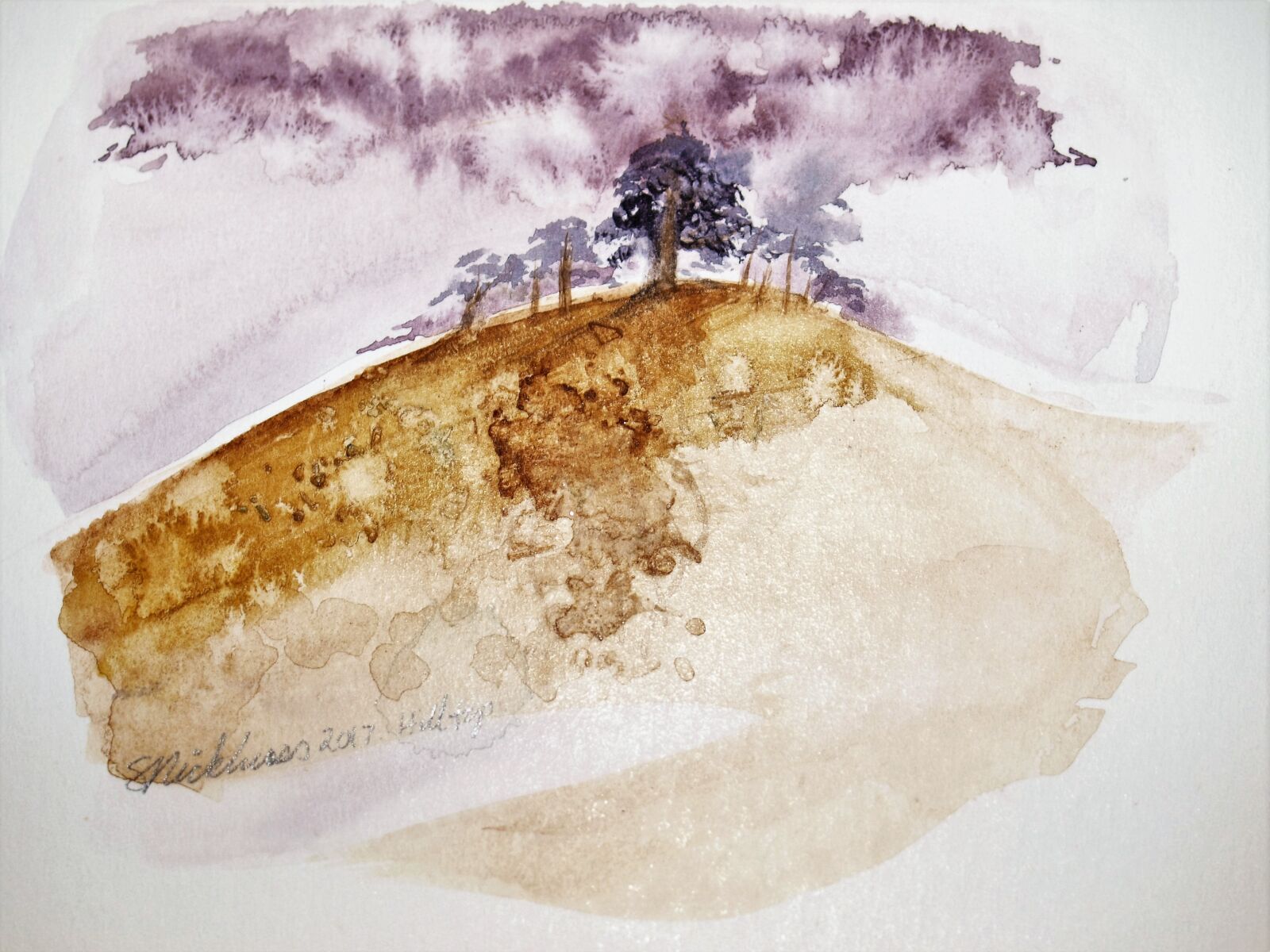 Olympus E-520 (EVOLT E-520) sample photo. Watercolour, art, card photography