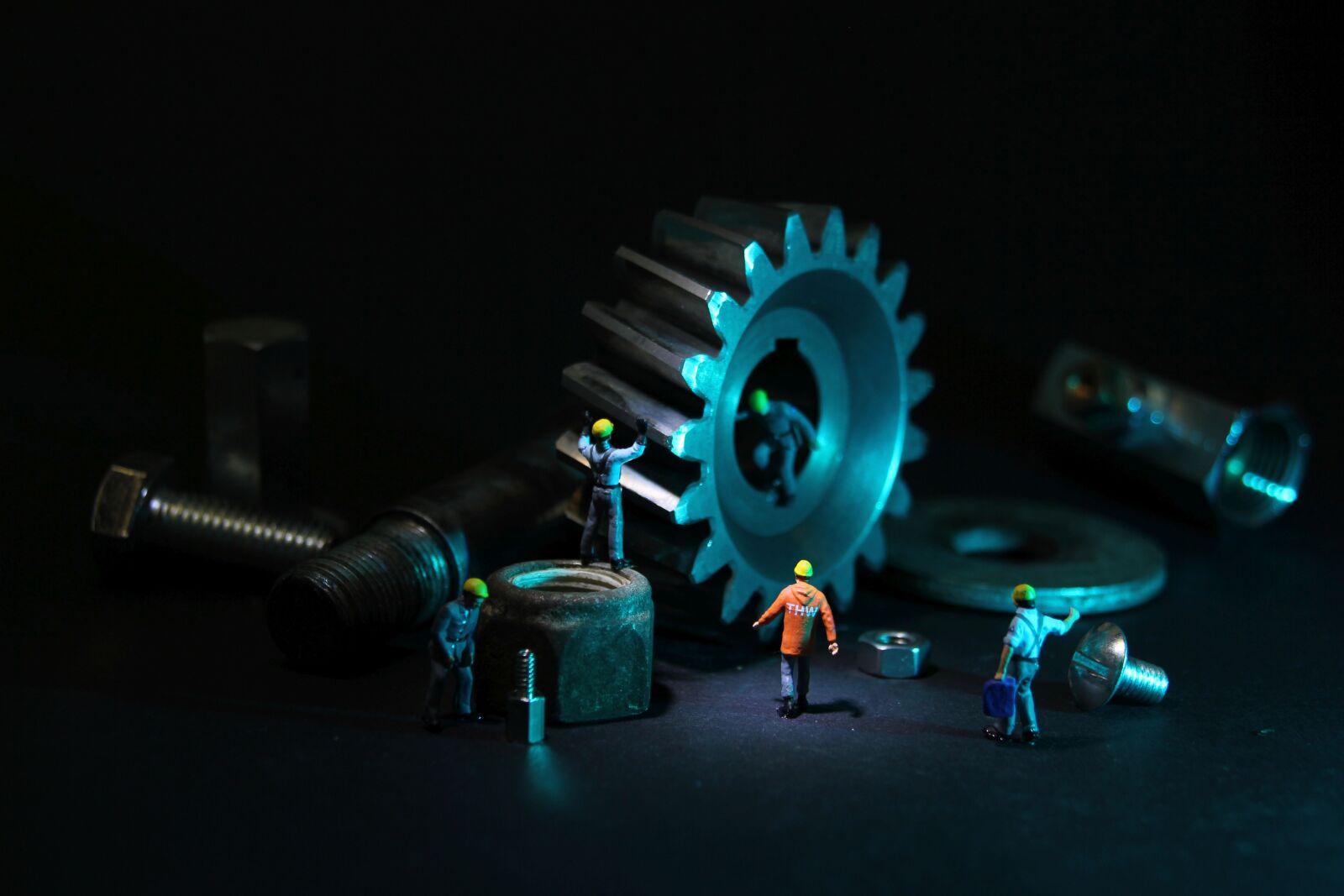 Canon EOS 550D (EOS Rebel T2i / EOS Kiss X4) sample photo. Mechanical engineering, gear, miniature photography