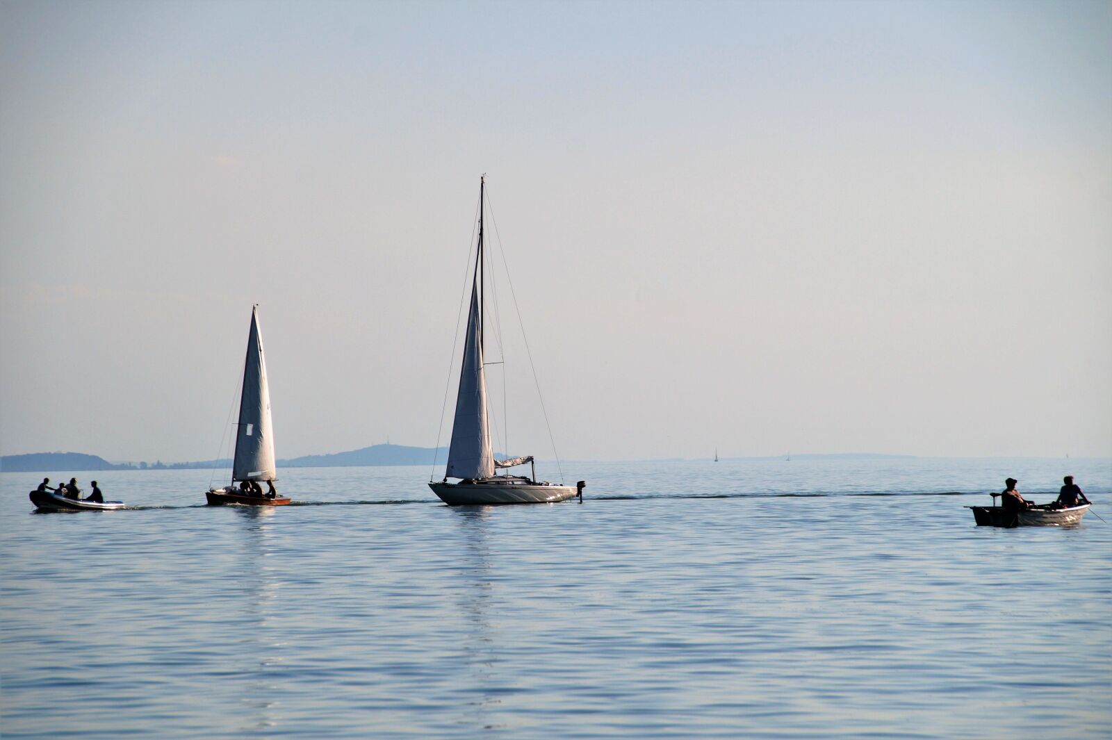 Sony SLT-A58 sample photo. Lake, balaton, ship photography