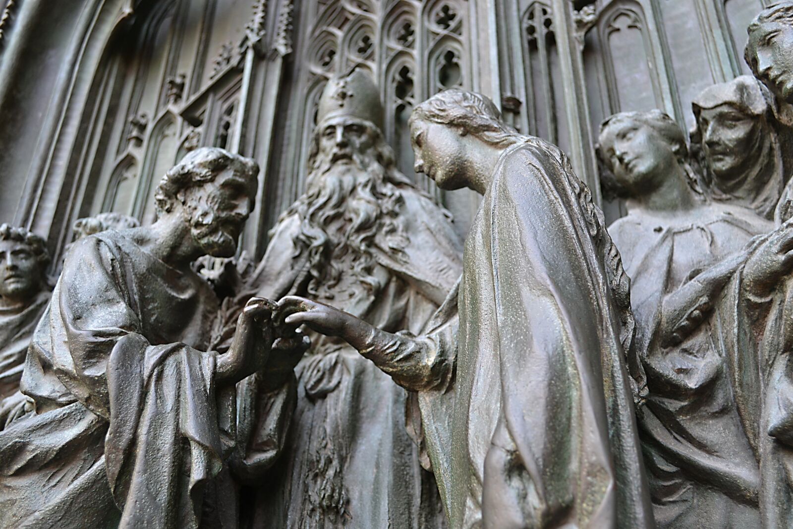 Nikon D3100 sample photo. Milan, emboss, the cathedral photography