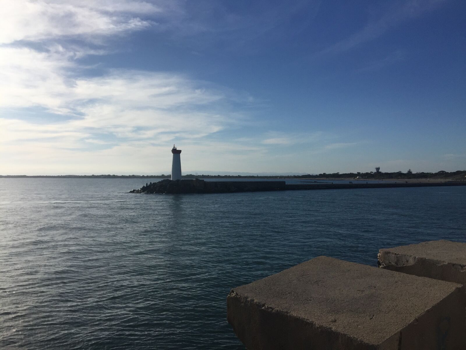 iPhone 6 Plus back camera 4.15mm f/2.2 sample photo. Sea, lighthouse, horizon photography