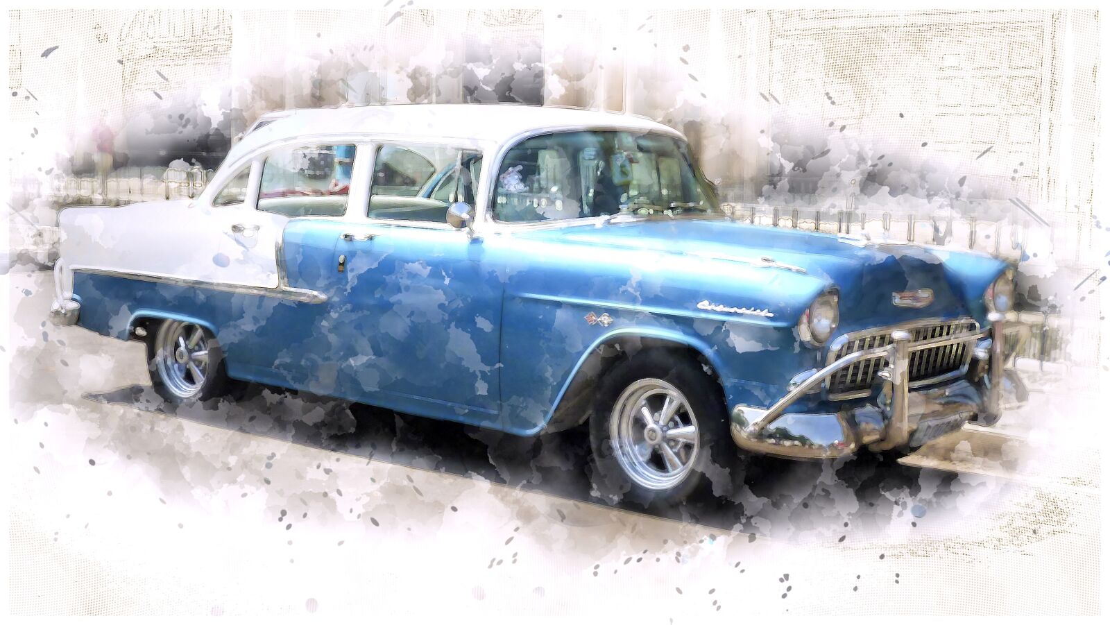 Panasonic Lumix DMC-FZ40 (Lumix DMC-FZ45) sample photo. Chevrolet, cuba, havana photography