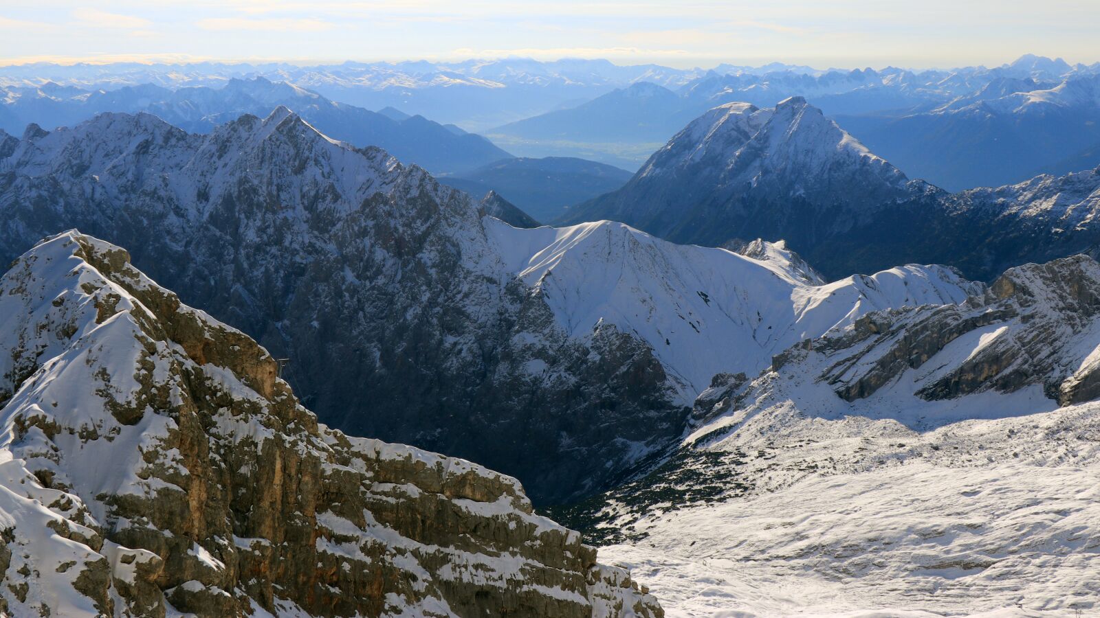 Canon EOS 80D sample photo. Zugspitze, panorama, sunshine photography