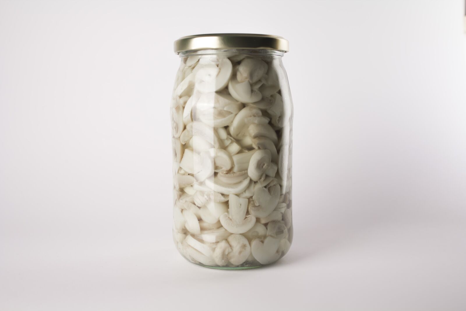 Canon EF-S 18-55mm F3.5-5.6 IS sample photo. Mushrooms, jar, sliced photography