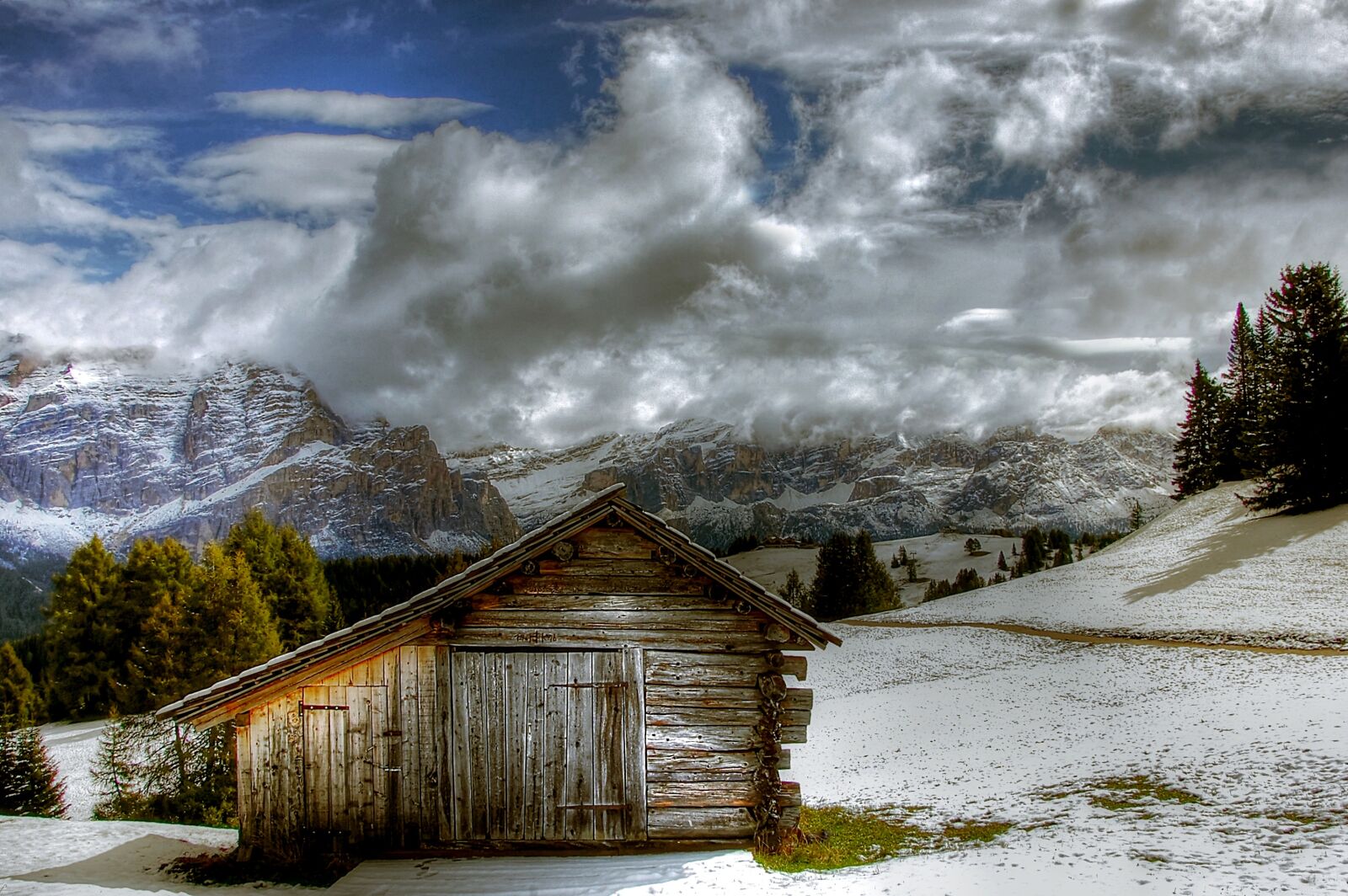 Nikon D40 sample photo. Alta badia, winter, snow photography