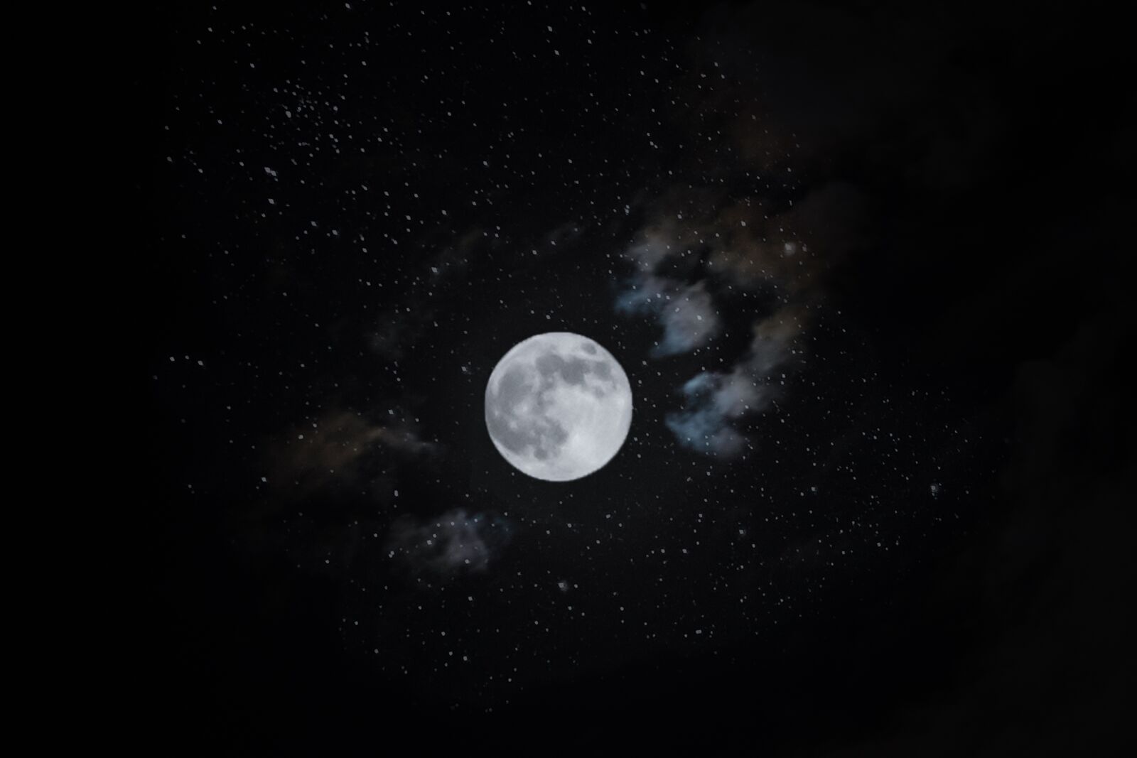 Nikon D5600 sample photo. Supermoon, night, star photography
