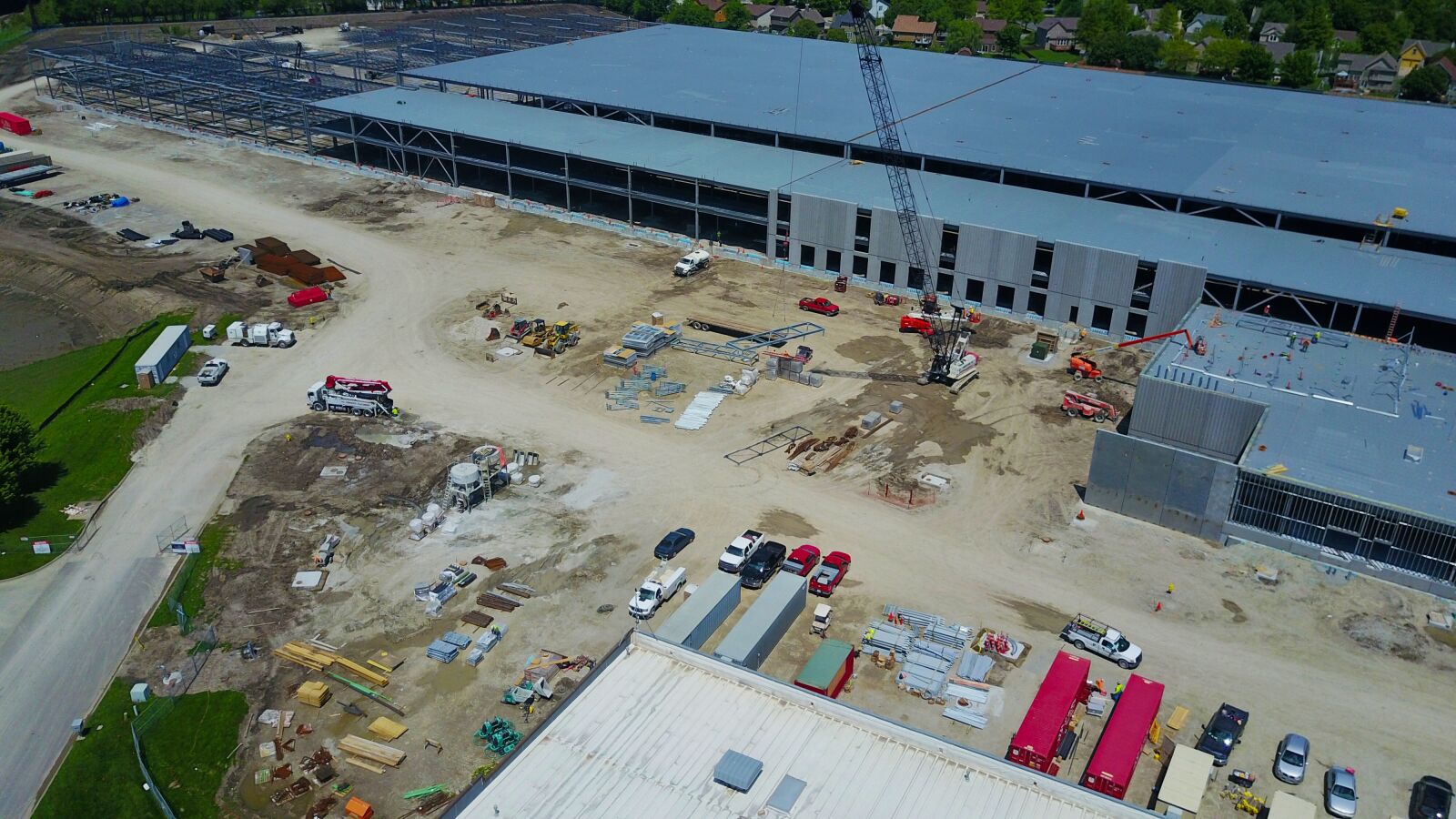 DJI FC220 sample photo. Construction, machinery photography