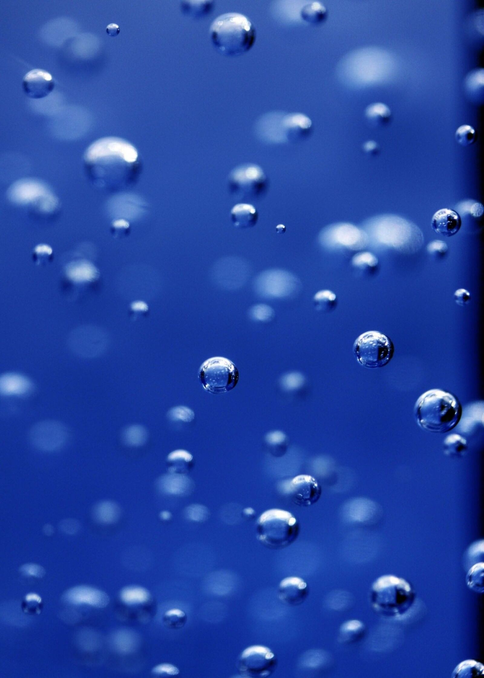 Canon EOS 500D (EOS Rebel T1i / EOS Kiss X3) sample photo. Bubbles, abstract, blue photography