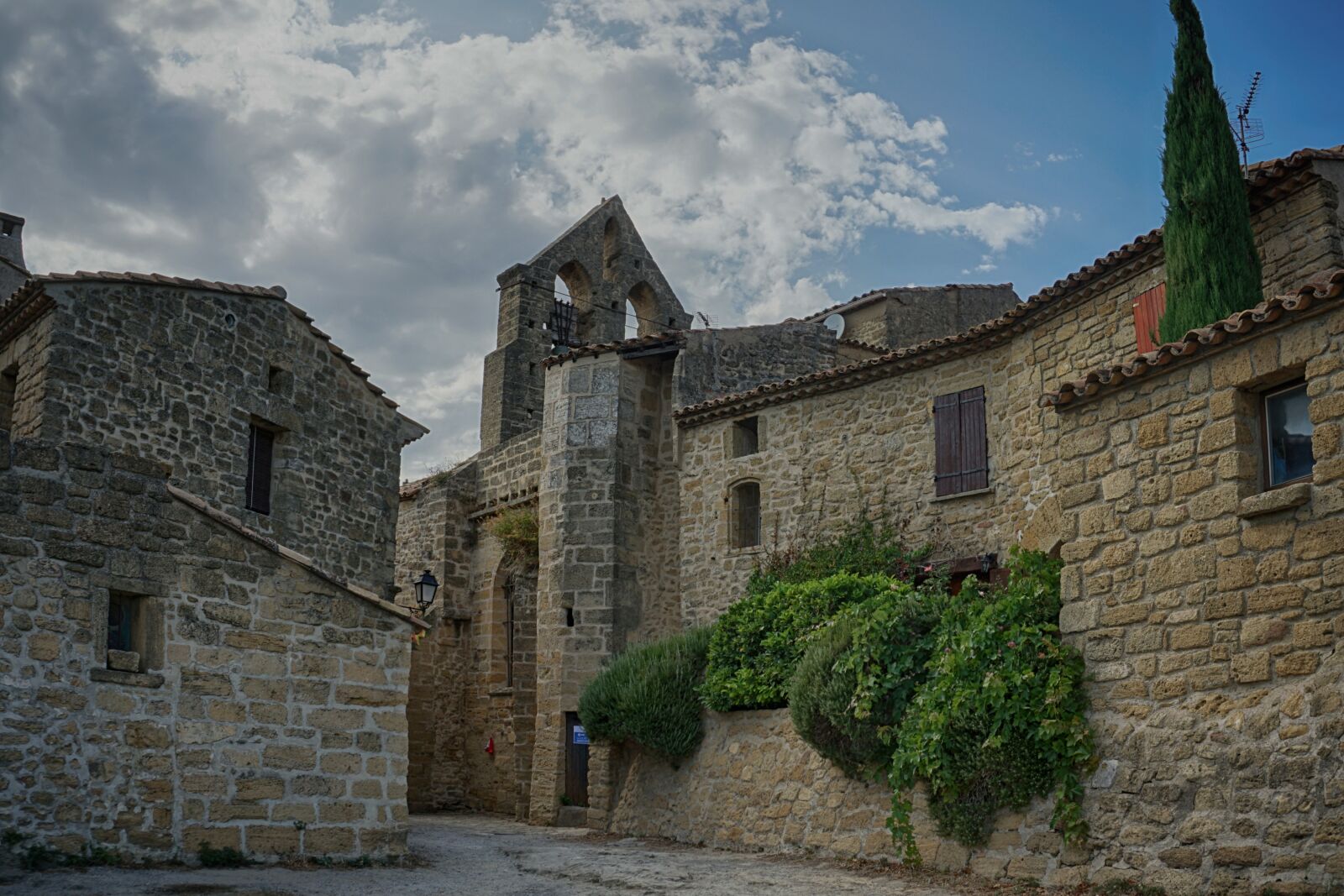 Sony a5100 sample photo. Historic center, miramas, france photography