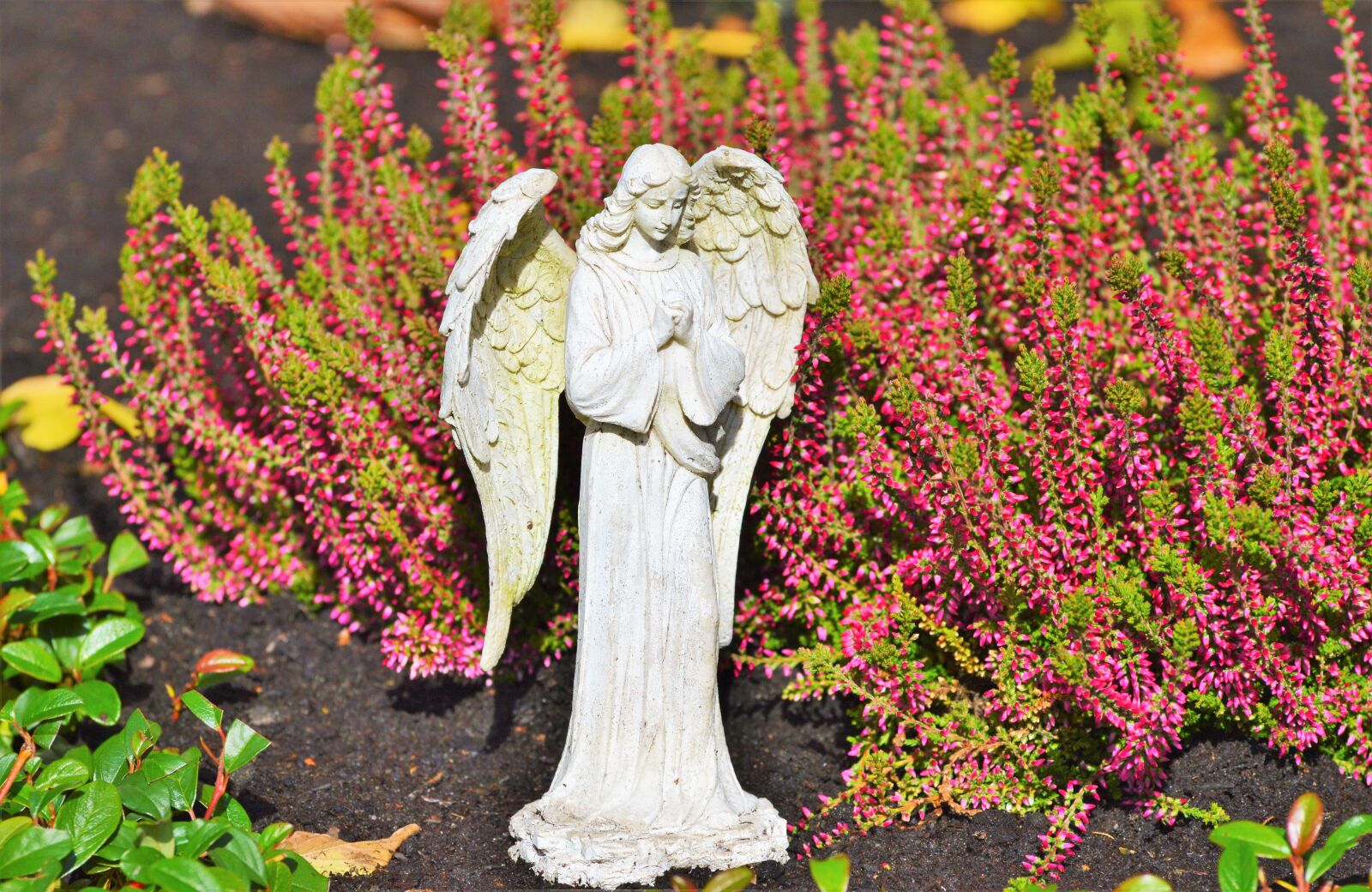 Nikon D3200 sample photo. Angel, sculpture, statue photography