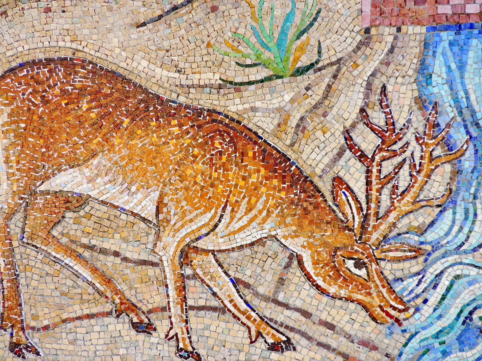 Nikon Coolpix P520 sample photo. Animal, deer, mosaic, art photography