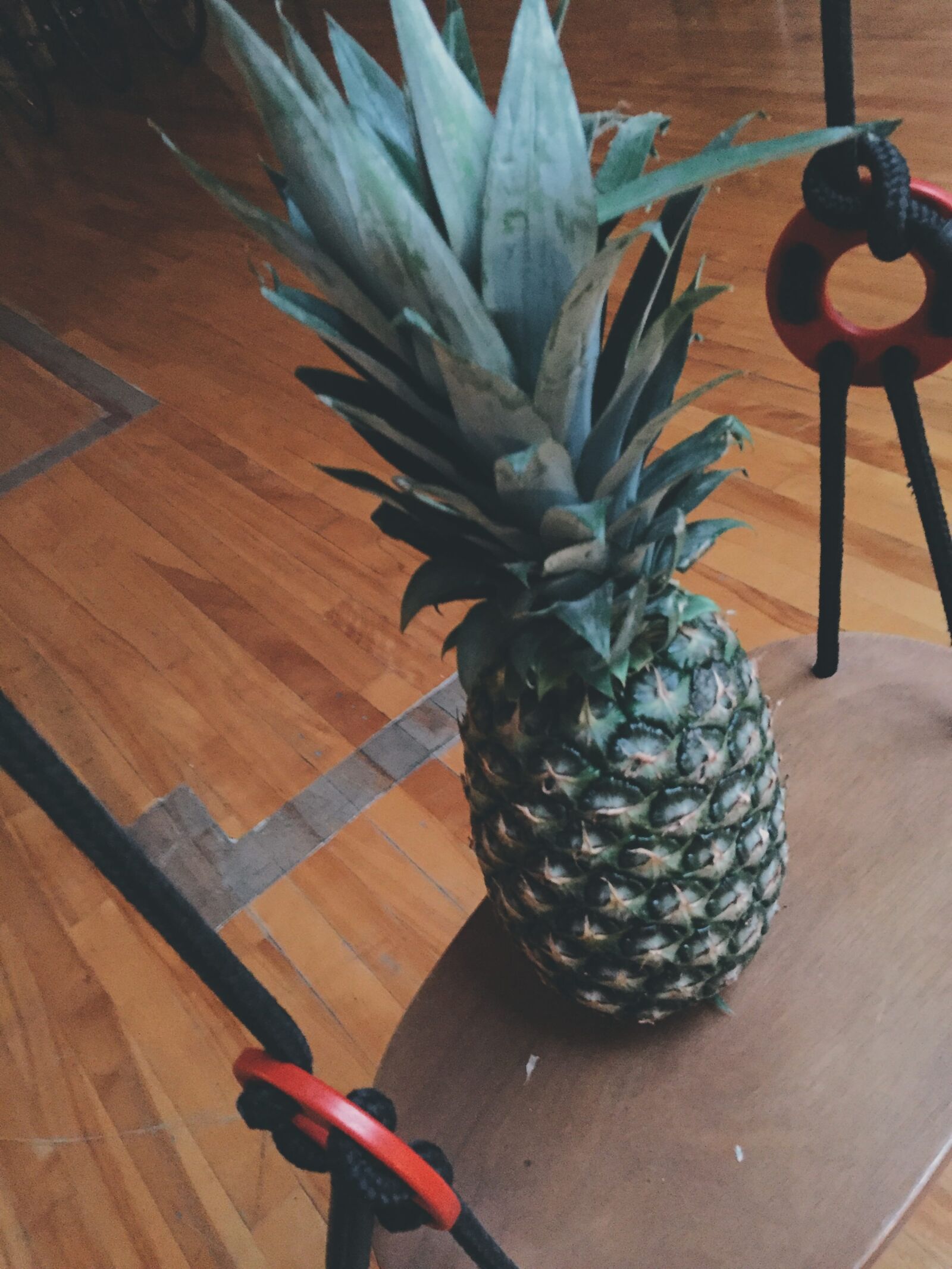 Apple iPhone 6 sample photo. Fruit, hardwood, floor, pineapple photography