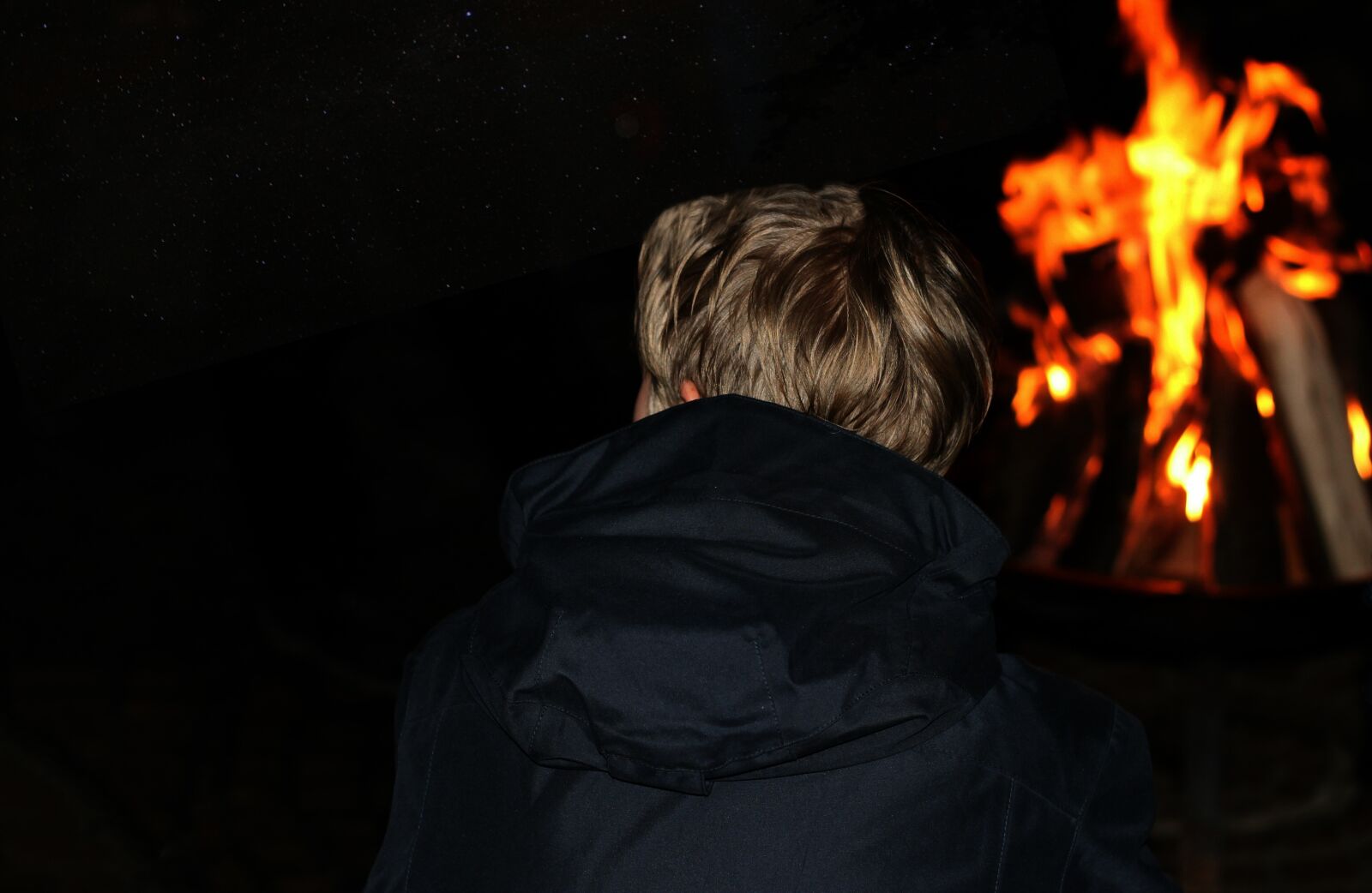 Canon EOS 600D (Rebel EOS T3i / EOS Kiss X5) + Canon EF 50mm F1.8 II sample photo. Campfire, flame, heat photography