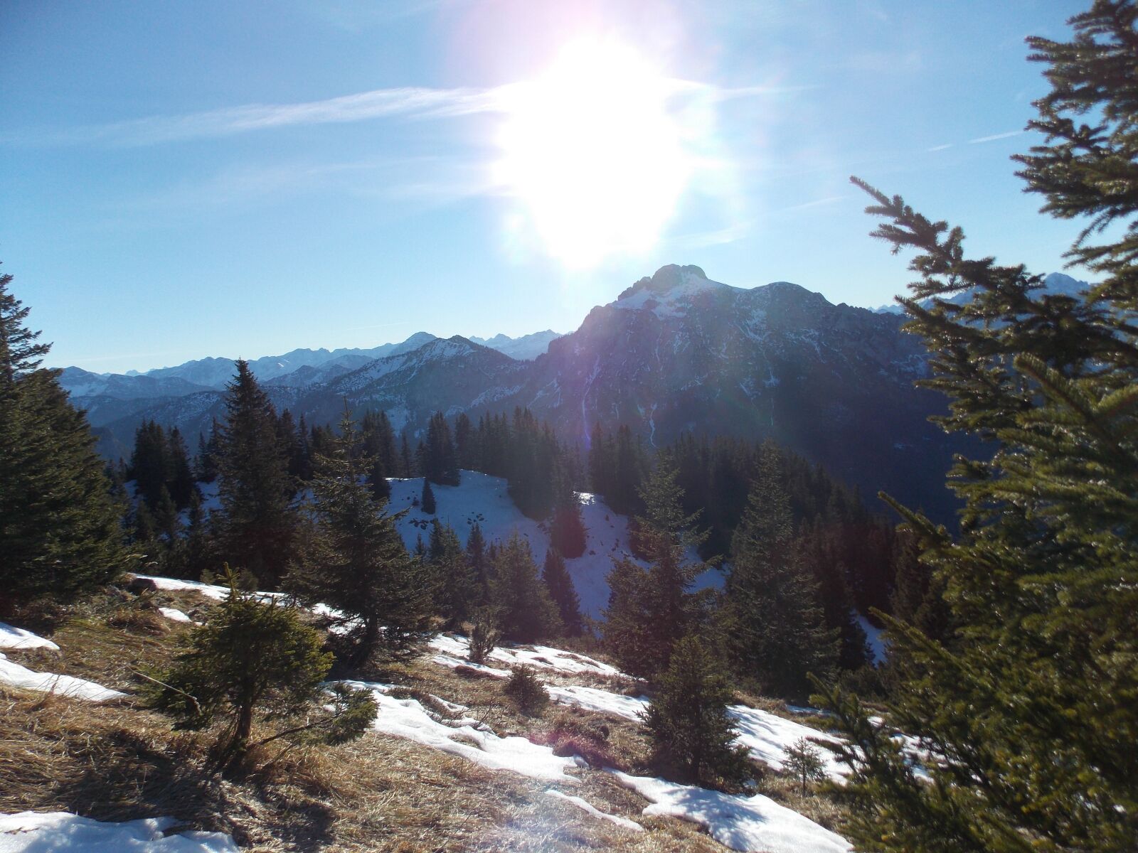Nikon Coolpix L810 sample photo. Allgäu, mountains, view photography