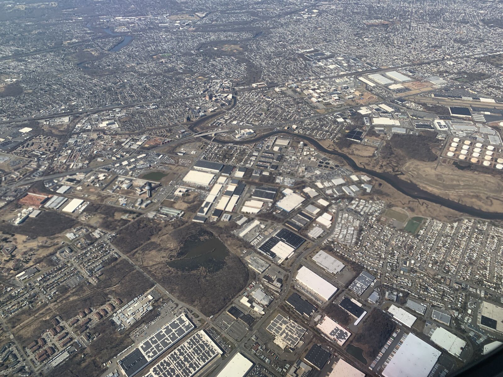 iPhone XR back camera 4.25mm f/1.8 sample photo. Aerial view, new york photography