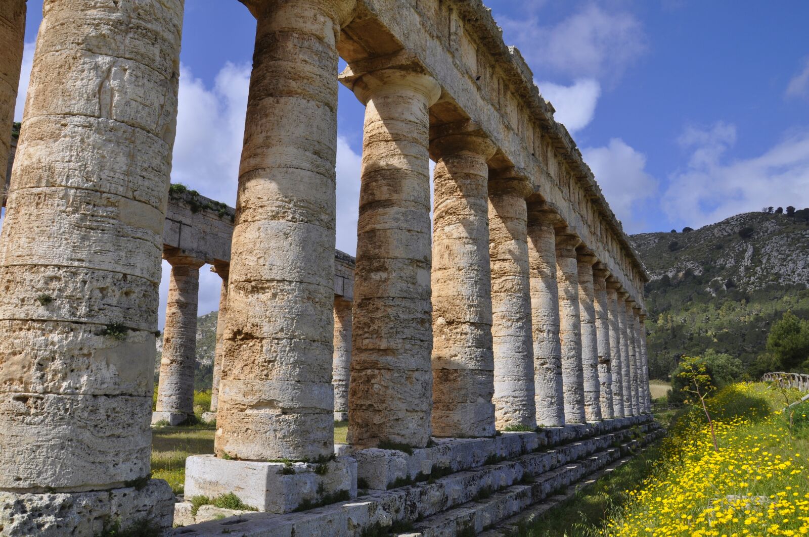 Nikon D5000 sample photo. Sicily, temple, segesta photography