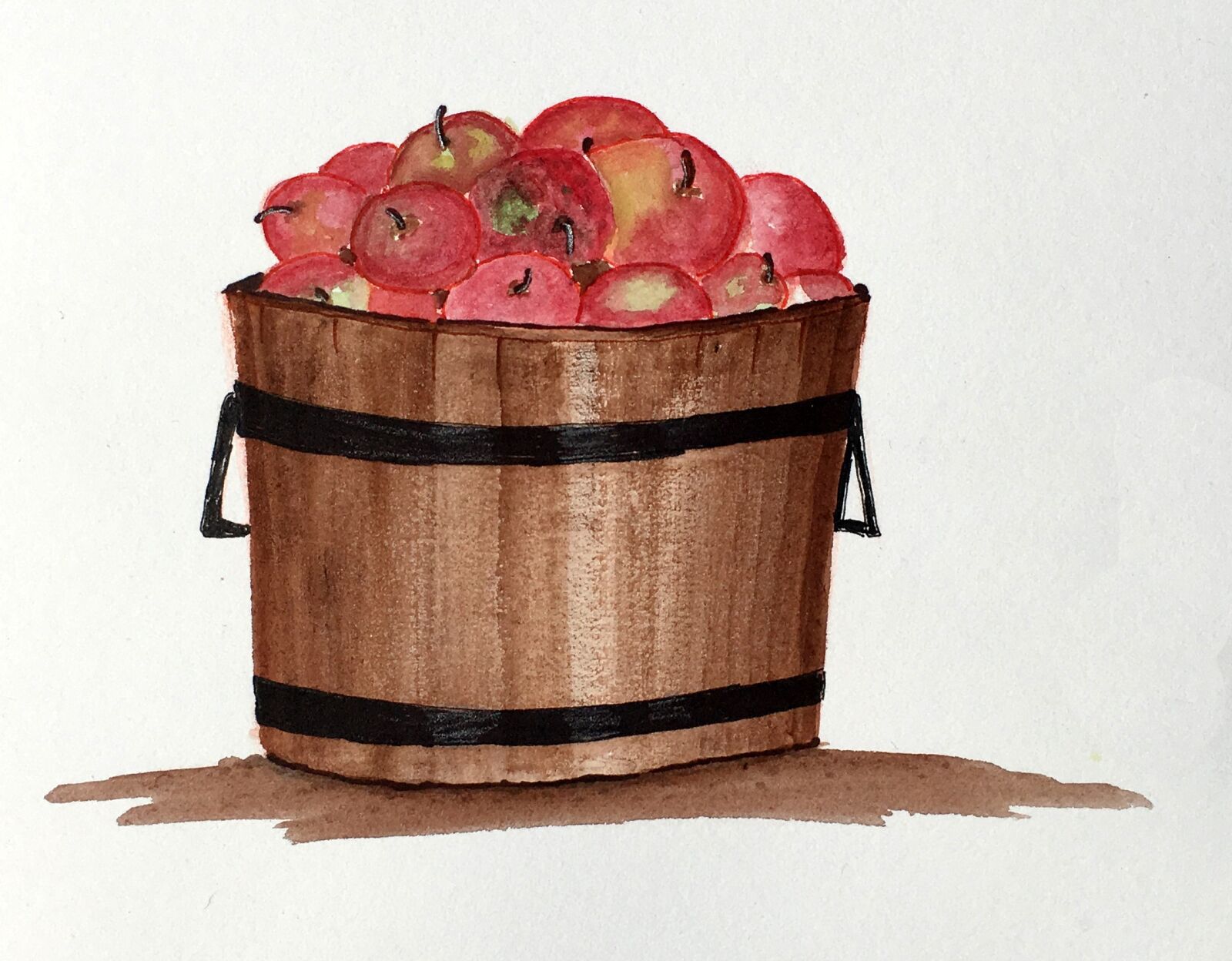 Apple iPhone SE sample photo. Fruit, apples, barrel photography