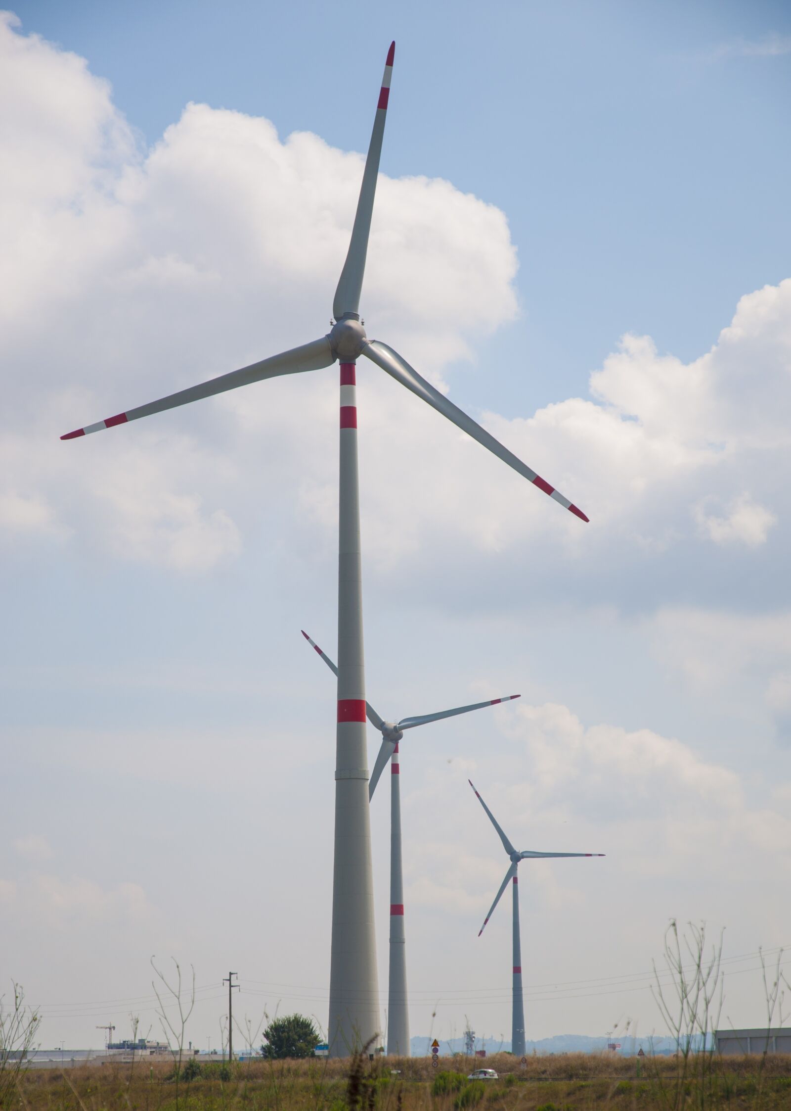 Nikon D5000 sample photo. Wind farm, wind turbines photography