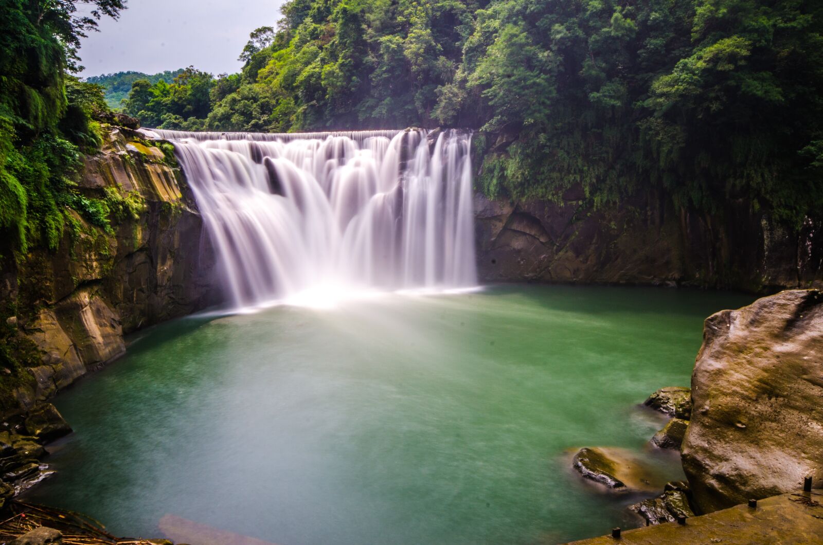 Nikon D7000 sample photo. Waterfall, tree, land photography