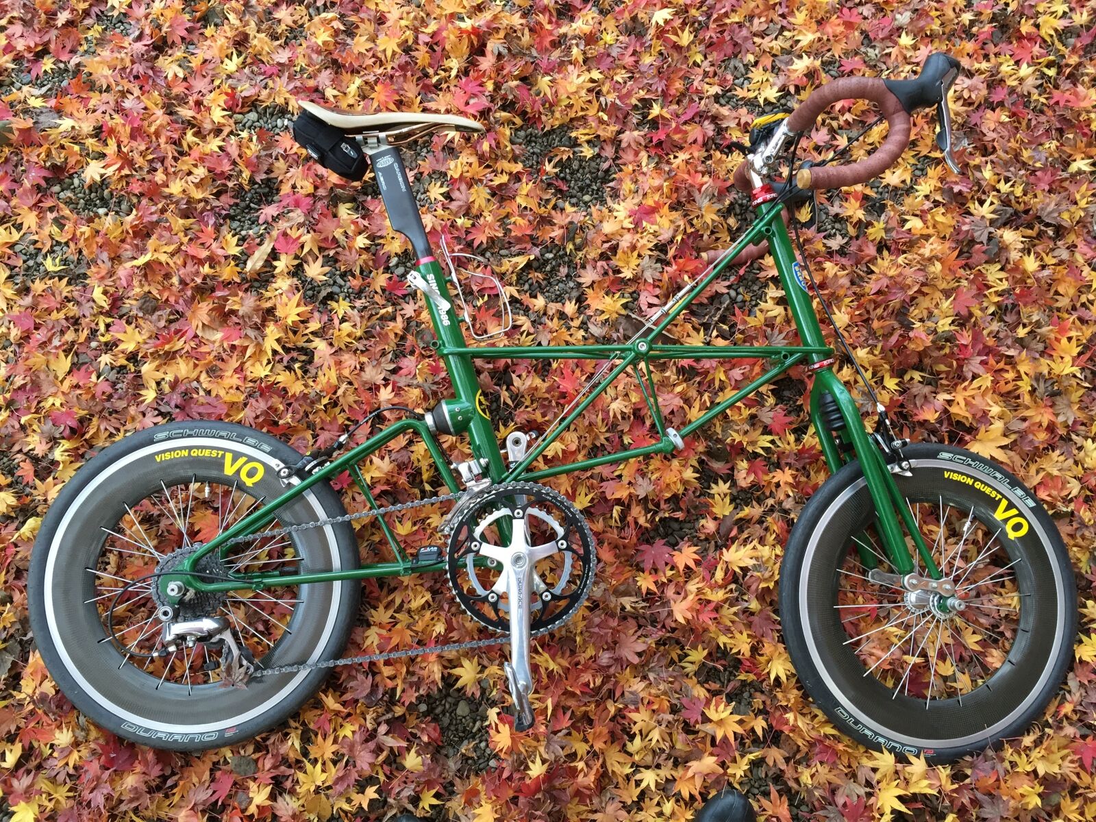 Apple iPhone 6 sample photo. Bike, small car, fallen photography