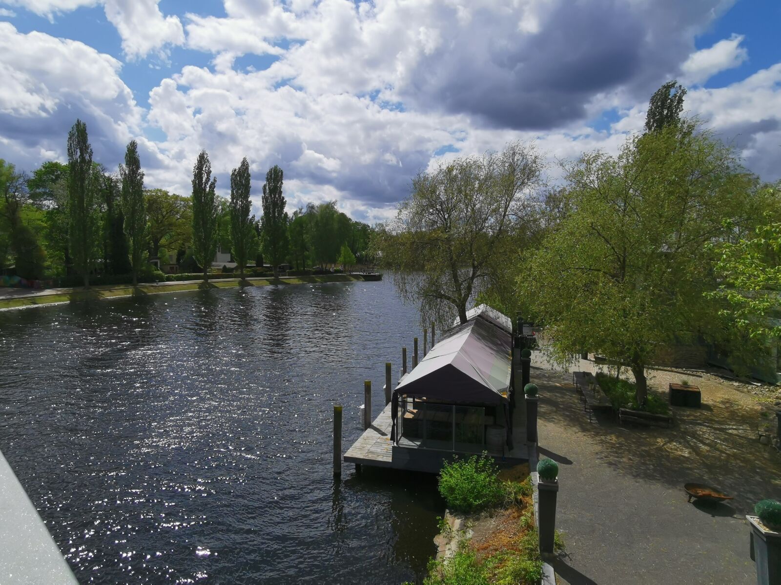HUAWEI HMA-L29 sample photo. Clouds, water, river photography